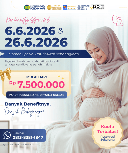 Maternity Special Promo - Tanggal Cantik 26-6-2026