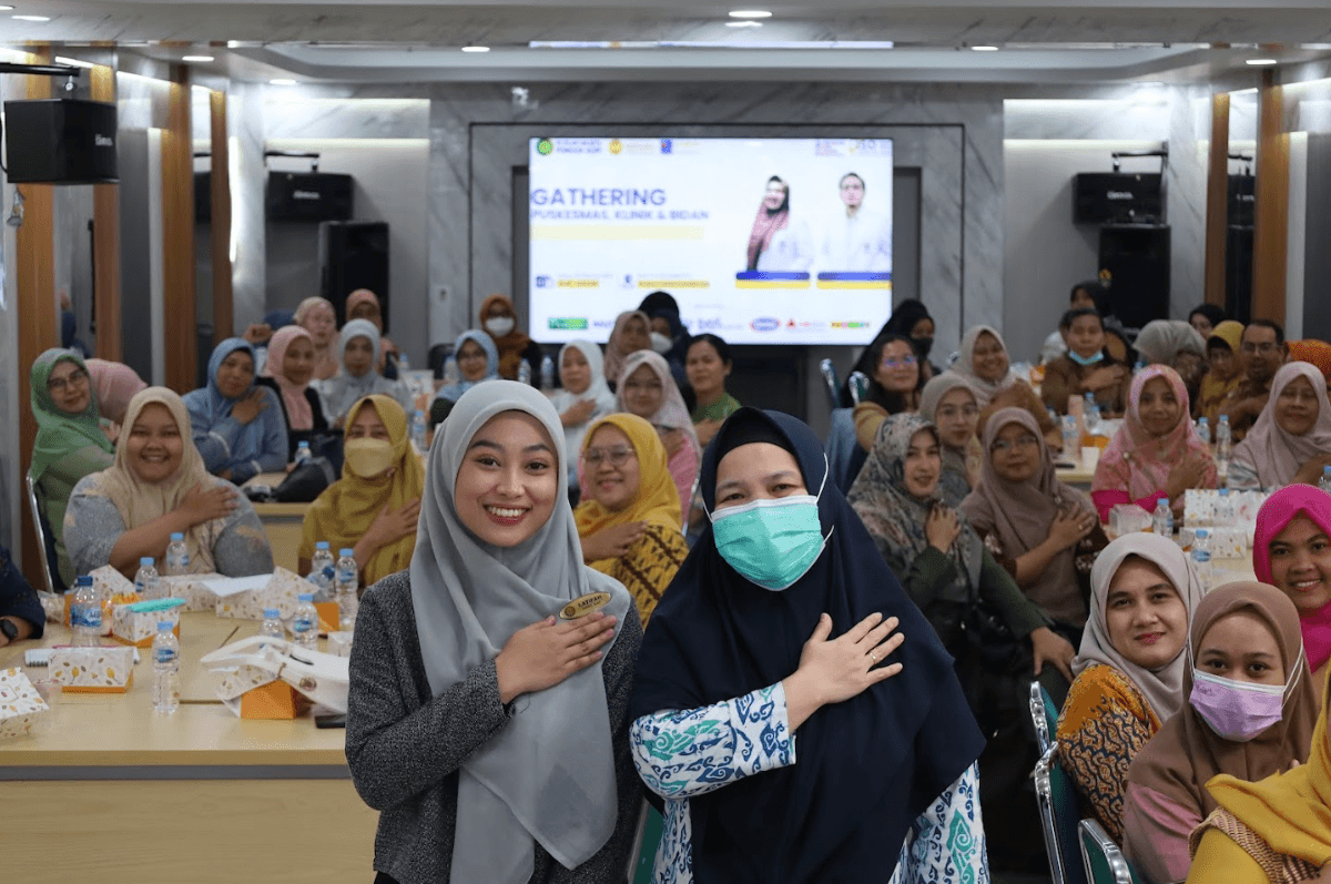 Gathering Bidan di RSIJ Pondok Kopi