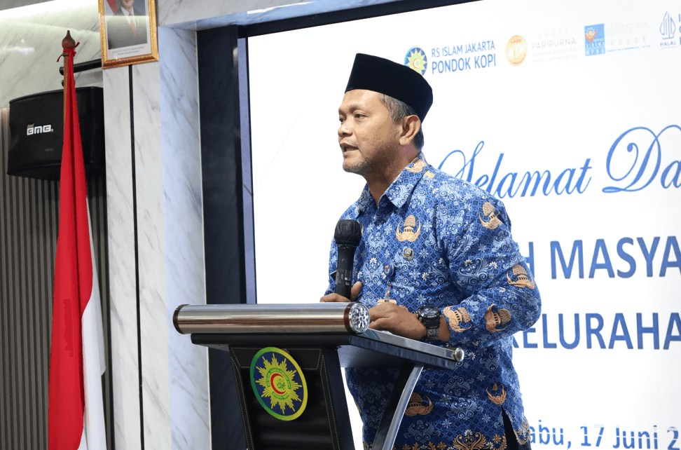 Sambutan Lurah Pondok Kopi