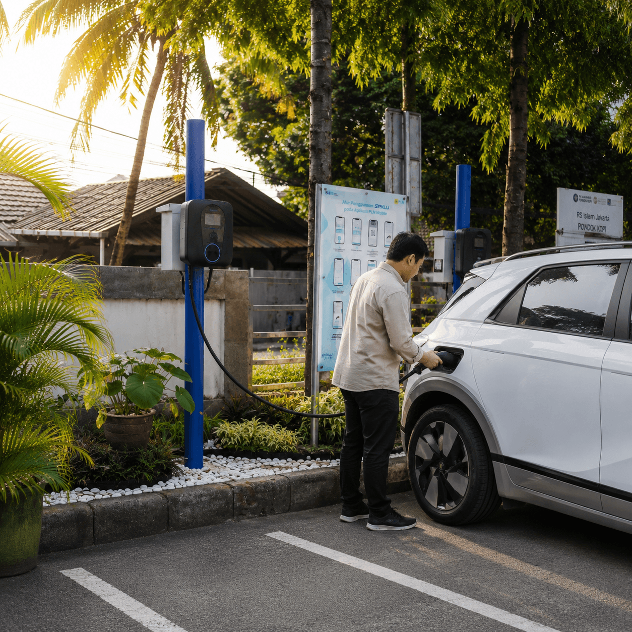 Stasiun Pengisian Kendaraan Listrik
