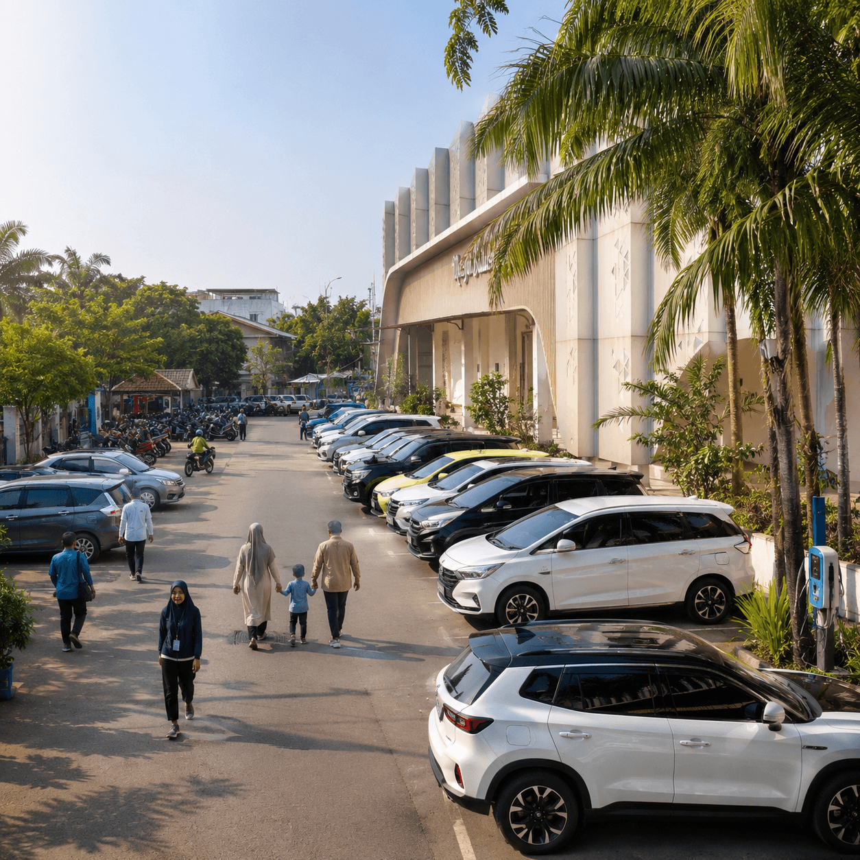 Area Parkir Kendaraan